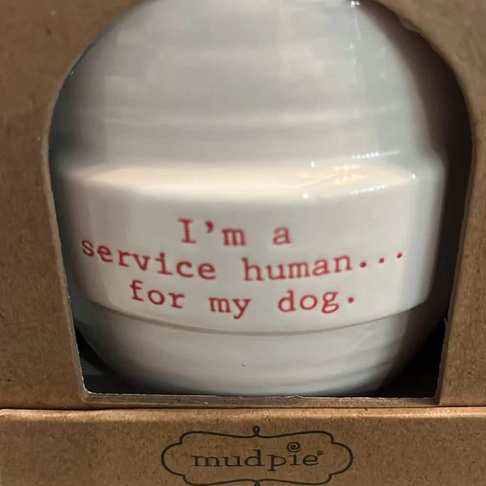 Mud Pie Red Santa's Favorite Dog Toy and Mug Set/NWT